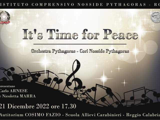 Concerto di Natale “It’s Time for Peace”